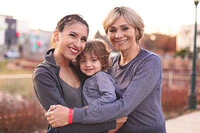 Mom, Son & Grandma