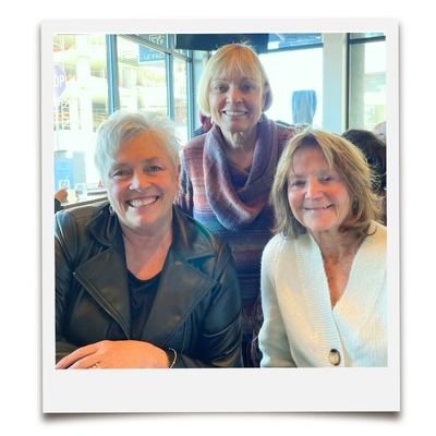 Rosalie and her friends Mary & Marcia