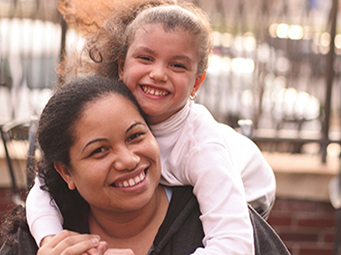 RMHC family mom and daughter