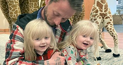 RMHC dad and twins