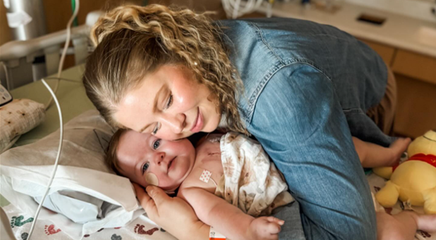 Kayla & Darla in the NICU