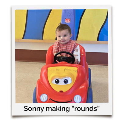 Sonny making rounds